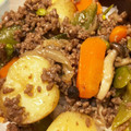 cookpad1年生's cooksnap of when they made 新じゃがと新玉ねぎの鶏そぼろ柚子風味煮.
