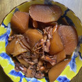 クック874T00☆'s cooksnap of when they made 簡単♡美味しい♡ひいかと大根の煮付け♡.