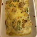 ピーナッツ子♪'s cooksnap of when they made 牡蠣とポテトとブロッコリーのグラタン.