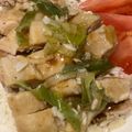 Blue's cooksnap of when they made 炊くだけカオマンガイ♬（チキンライス）.