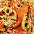 やえまりも's cooksnap of when they made シャキシャキ蓮根のきんぴら.