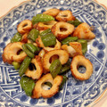 悠LOVE航's cooksnap of when they made ちくわとピーマンのオイスター炒め.