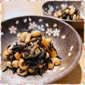 nakamucchi's cooksnap of when they made 栄養たっぷり♡ヒジキと大豆の煮物♡.