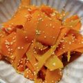 ばたみそーぱん☆'s cooksnap of when they made 人参１本食べてしまう！タラコ和え人参炒め.