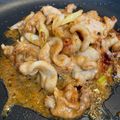 やよい・M's cooksnap of when they made からだあったまる！薄切り豚肉酒かす味噌焼.