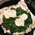 おくみの's cooksnap of when they made 朝から栄養！ほうれん草目玉焼き❤.