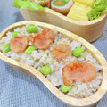 〜みみ〜's cooksnap of when they made ＊旨い！枝豆と明太子の混ぜご飯＊.