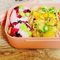 さくらん餅's cooksnap of when they made 彩り弁当＊しば漬けと枝豆のごはん＊.