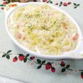 ＊naｰno＊'s cooksnap of when they made ズボラ？！うどんグラタン♪.