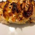ぐるぐるぐるぐる's cooksnap of when they made ハッセルバック・チキン（きのこチーズ）.