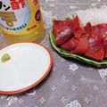 めみたん☆'s cooksnap of when they made ✨お刺身はカンタン酢で〜٩( ᐛ )و✨.