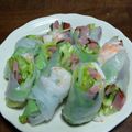 みれいちご's cooksnap of when they made 焼豚入り特製生春巻き.