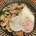 クックL2933C☆'s cooksnap of when they made パクチー焼きうどん.