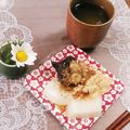 クックHG9V8Y☆'s cooksnap of when they made 切り餅で簡単めちゃ旨♡黒ごま餡子もち.