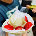 aoisoramam's cooksnap of when they made 卵なし☆皮がパリっと美味しいクレープ生地.