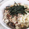 くまstar's cooksnap of when they made オリーブオイル納豆豆腐そば.