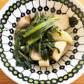 さき8888's cooksnap of when they made 春菊と大根の煮物.