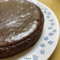 Sacky73's cooksnap of when they made ベイクドチョコチーズケーキ.