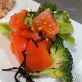 わたるんママ's cooksnap of when they made トマトとブロッコリーの塩昆布和え.