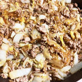 猫田課長's cooksnap of when they made 給料日前の節約レシピ：挽肉と春雨の甘辛.