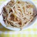 うぐいす♪'s cooksnap of when they made 簡単！かつお風味のもやしナムル.