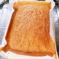 マリマモ's cooksnap of when they made しっとりふわふわ★ロールケーキの生地.