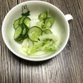 みりん調味料's cooksnap of when they made 白菜ときゅうりの簡単浅漬け.