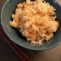 Sac’HiNa's cooksnap of when they made 鮭の北海道♪バターガーリックライス.