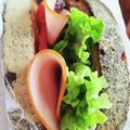 山ばあば's cooksnap of when they made わんぱく！レタスたっぷりBLTサンド.