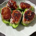 りいまあ's cooksnap of when they made 超簡単ピーマンの肉詰め 卵不要！.