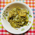 チェックのミニくま's cooksnap of when they made 鶏むね肉とキャベツきのこの中華炒め.