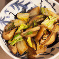 aoiro☆'s cooksnap of when they made 白菜と椎茸の塩昆布炒め.