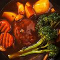 ISABELLA.S's cooksnap of when they made 煮込みハンバーグ♪デミグラス缶使用.