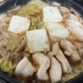 半熟王子's cooksnap of when they made 二人鍋♪千切大根と鶏胸肉のしょうが味噌鍋.
