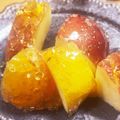 Saha＊'s cooksnap of when they made ハロウィンに！パリパリのりんご飴.