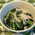 marmild's cooksnap of when they made 簡単♬ほうれん草とハムのごまマヨサラダ♪.