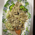 nana_suke☆'s cooksnap of when they made 鮭とキノコのクリーム煮.