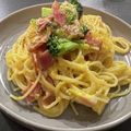 akisam's cooksnap of when they made タブチ君のカルボナーラ『きのう何』#70.