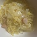 9ma9ma's cooksnap of when they made ワンポット！簡単！白菜のクリームパスタ.