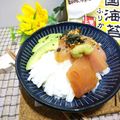 mamaRD's cooksnap of when they made マグロとアボガドのとろろ丼.