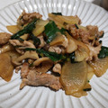 fu♪♪'s cooksnap of when they made シャキとろっ♪スライス大根と豚肉の炒め物.