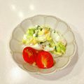 クックEBXFTK☆'s cooksnap of when they made 白菜とゆで卵のクリームサラダ.