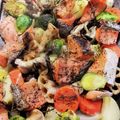 プルンバゴ's cooksnap of when they made 魚焼きグリルで☆鮭のぎゅうぎゅう焼き♪.