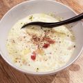 すももの枝's cooksnap of when they made 白菜、ベーコン、舞茸のミルクスープ.