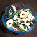 みゅう１５'s cooksnap of when they made わかめとちくわとかにかまのマヨ和え♪.