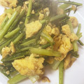 ななもちちゃん's cooksnap of when they made かぶの葉と卵の炒めもの.