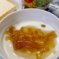 ☆あいちゃん's cooksnap of when they made ほっこり(*´╰╯`๓)柚子茶ヨーグルト.