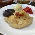 クックVFVDPE☆'s cooksnap of when they made レンジで1分♪簡単オートミールチーズナン.