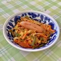 まなポコ's cooksnap of when they made ピーマンとにんじんと卵の洋風きんぴら.