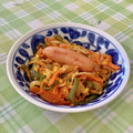 まなポコ's cooksnap of when they made ピーマンとにんじんと卵の洋風きんぴら.